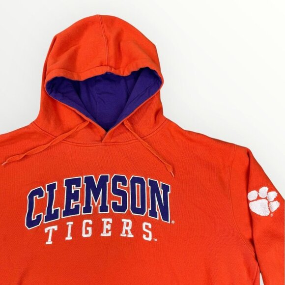 South Carolina Clemson University Tigers Mens Embroidered Hoodie Pullover XXL - Picture 1 of 8